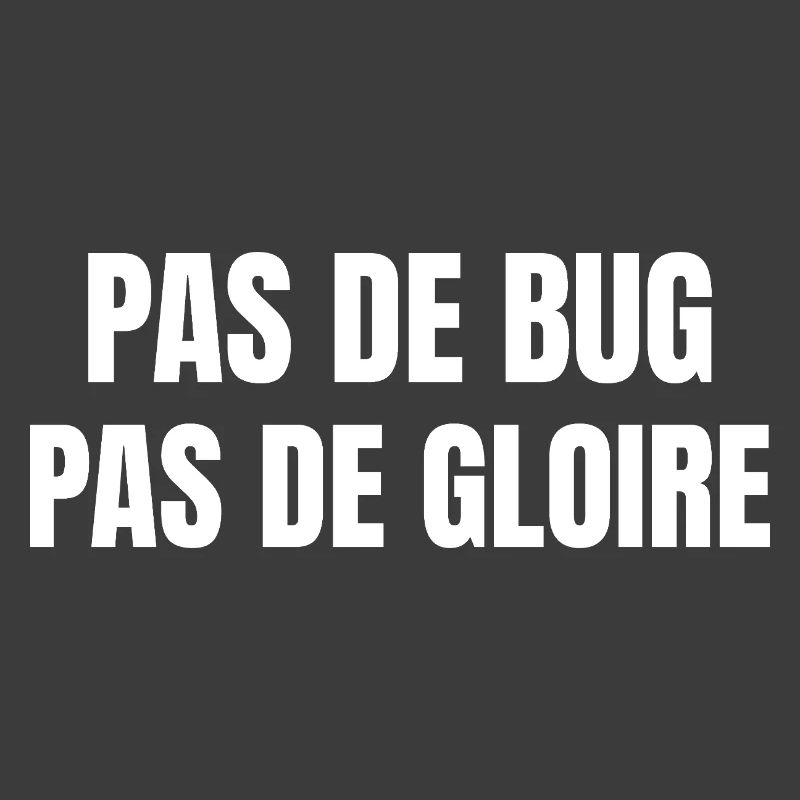 Pas de bug pas de gloire