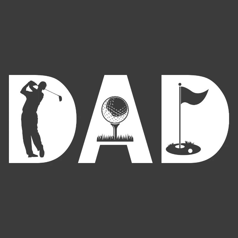 Golf Dad Dad Golfer