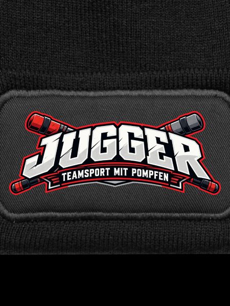 Jugger Teamlogo Banner RotSchwarz