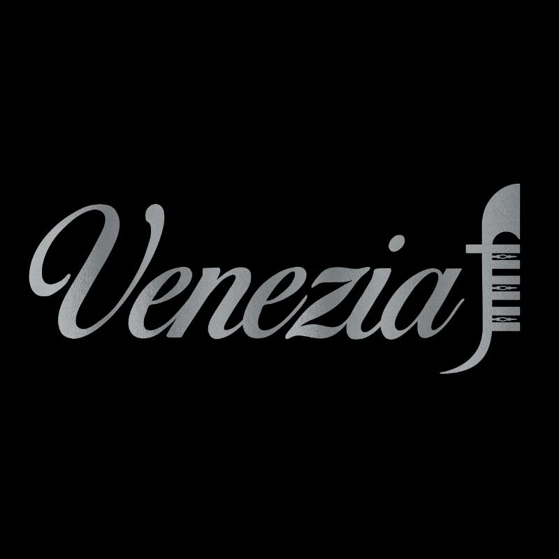 Venezia Schriftzug Metallic