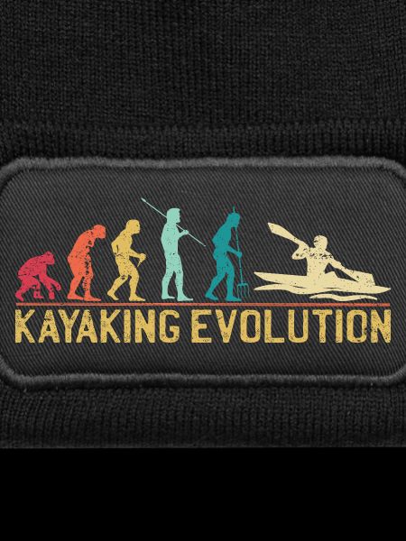 Kajakfahren Evolution Illustration