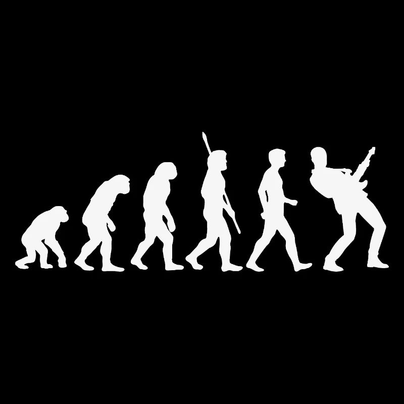 Evolution Music Rock Bass Guitarist Guitar