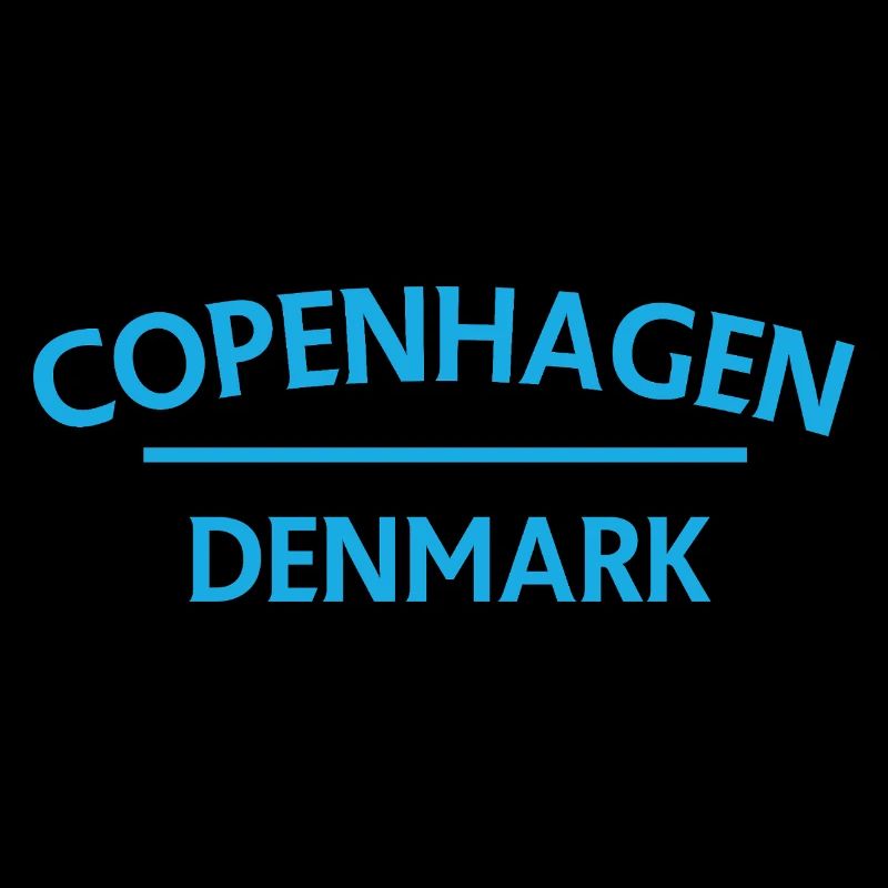 Copenhague – Danemark Textdesign