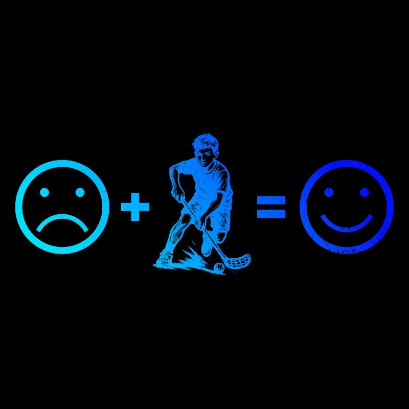 Modern Floorball Artwork