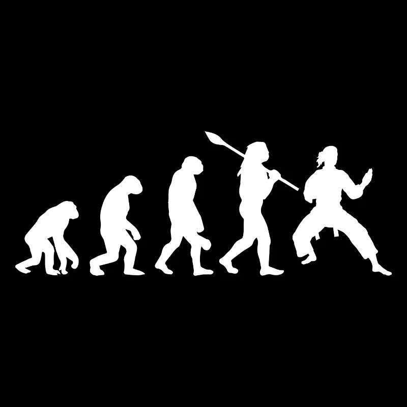 Évolution du don du dojo Sensei des arts martiaux de karaté