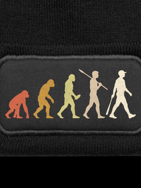 Baseball Evolution lustiges Baseballspieler-Geschenk