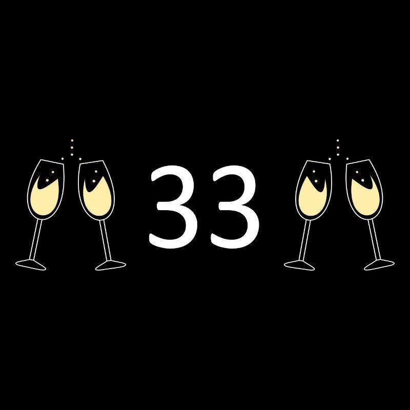 33e anniversaire 33 ans 33 ans numéro 33
