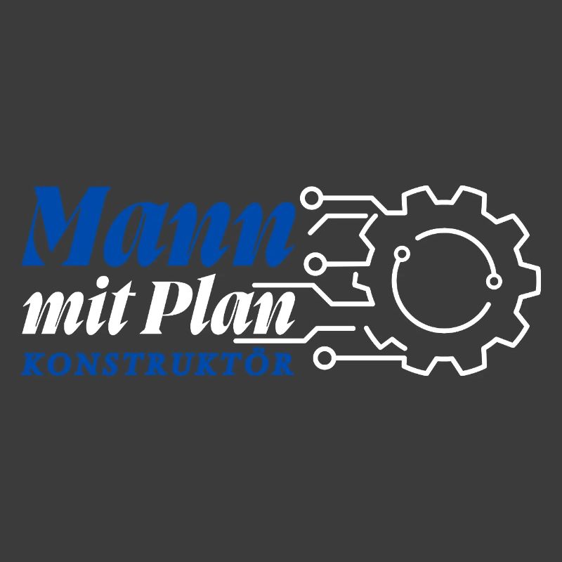 Mann mit Plan - Konstruktör, Konstrukteur