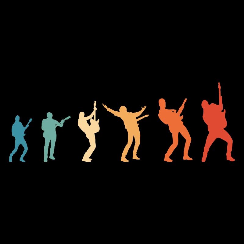 Evolution Rockmusik Rock Gitarrist