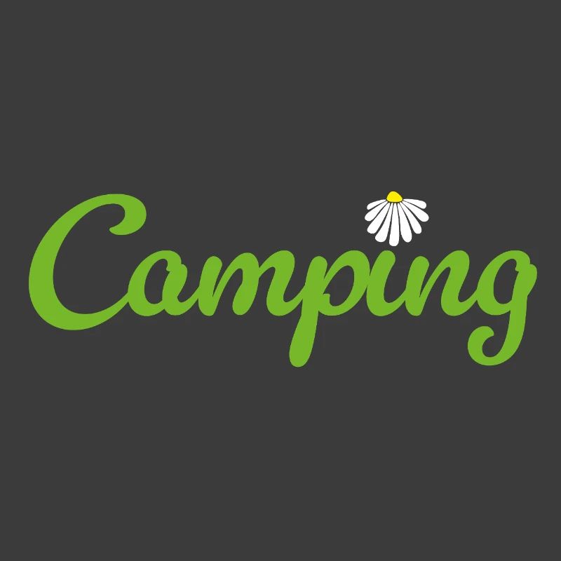 Citations de camping-campeur de fleurs de camping Vie estivale en van de loisir