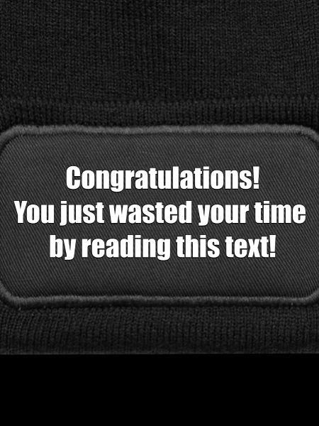 Useless text