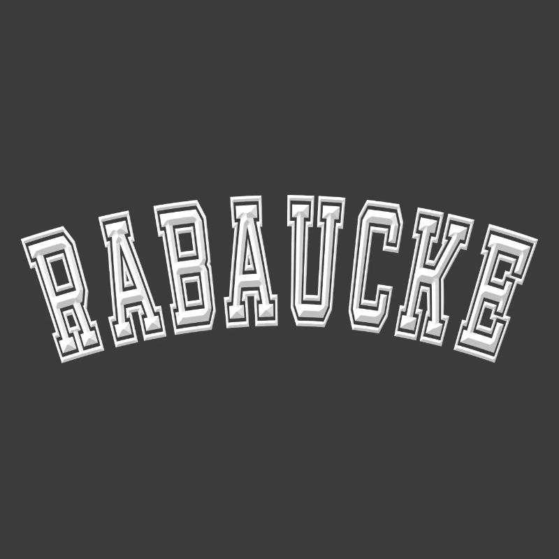 Rabaucke Lausbuben Design in white