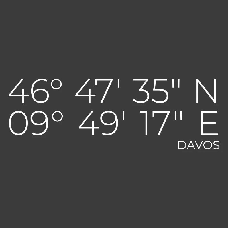 Coordinates Davos Graubünden
