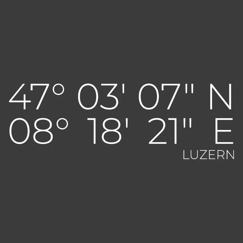 Coordinates Lucerne