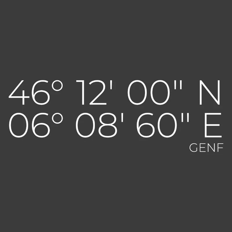 Coordinates Geneva