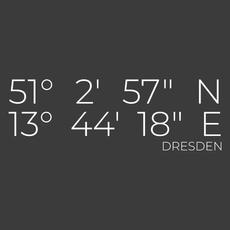 Coordinates Dresden