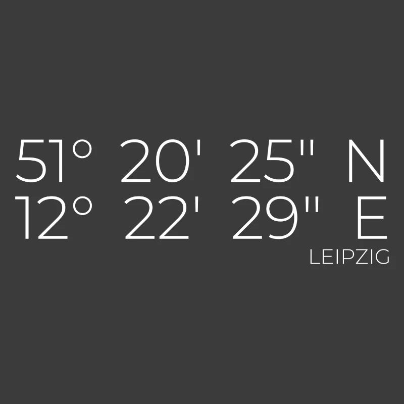 Coordinates Leipzig