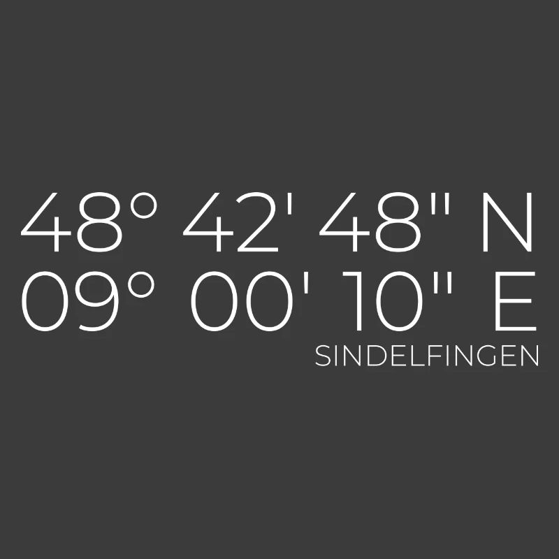 Coordinates Sindelfingen