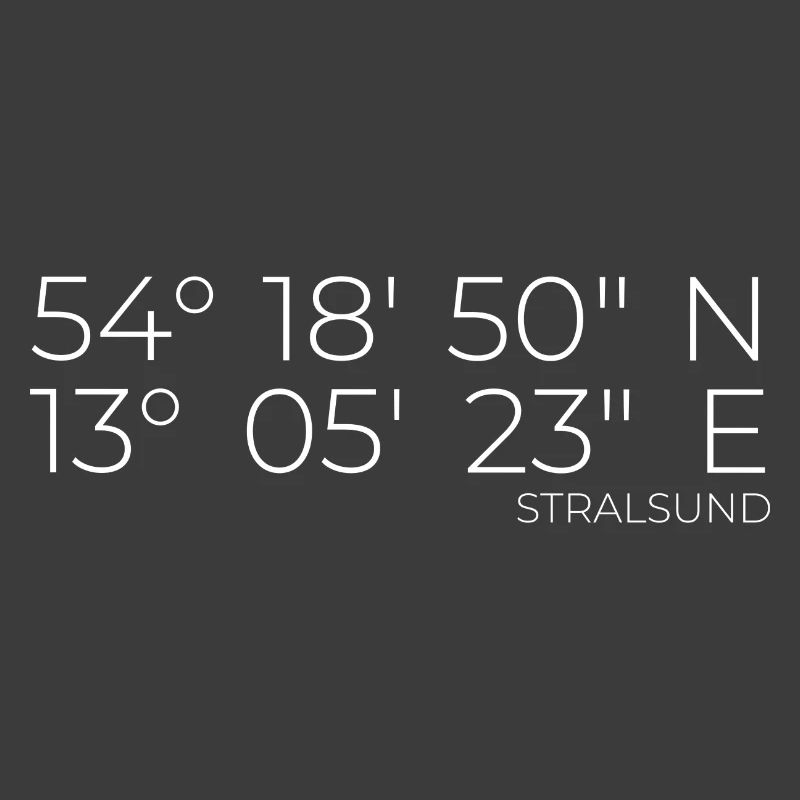 coordinates Stralsund