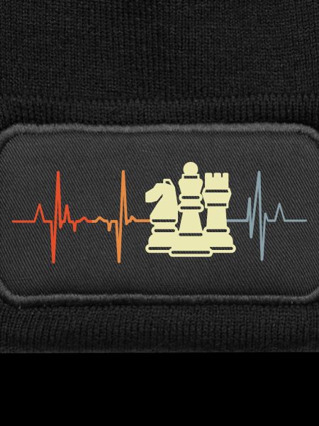 Chess Pieces Cardiogram