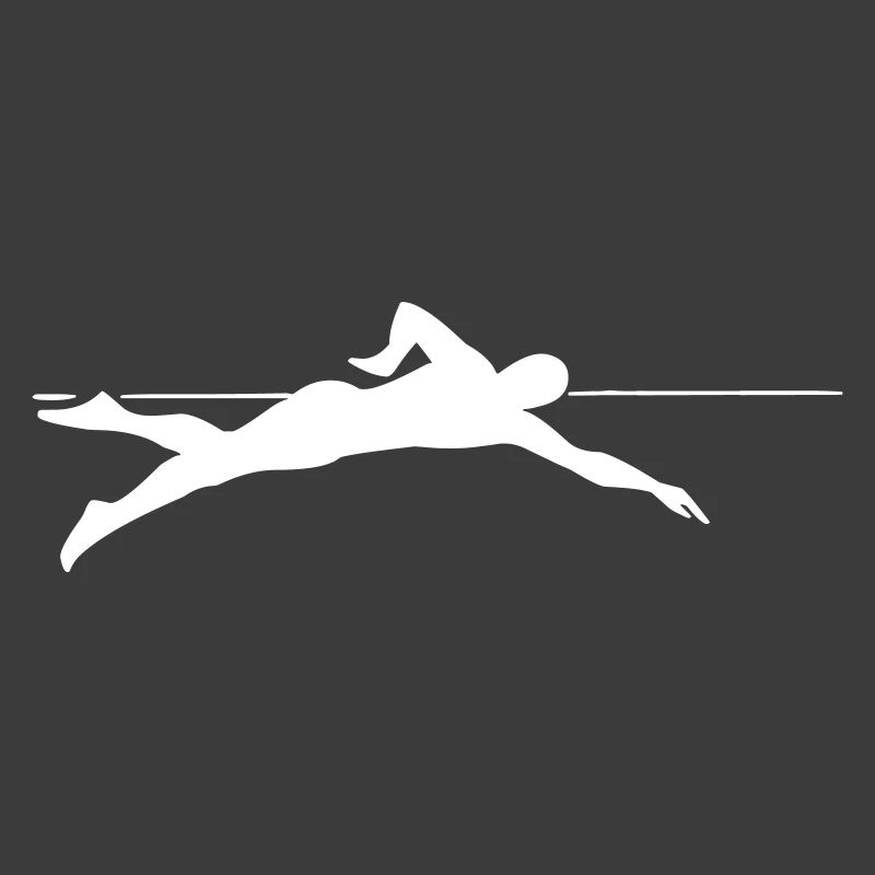 Dynamischer Sprinter Liniengrafik