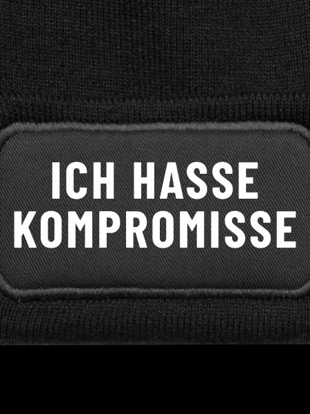 I hate compromise