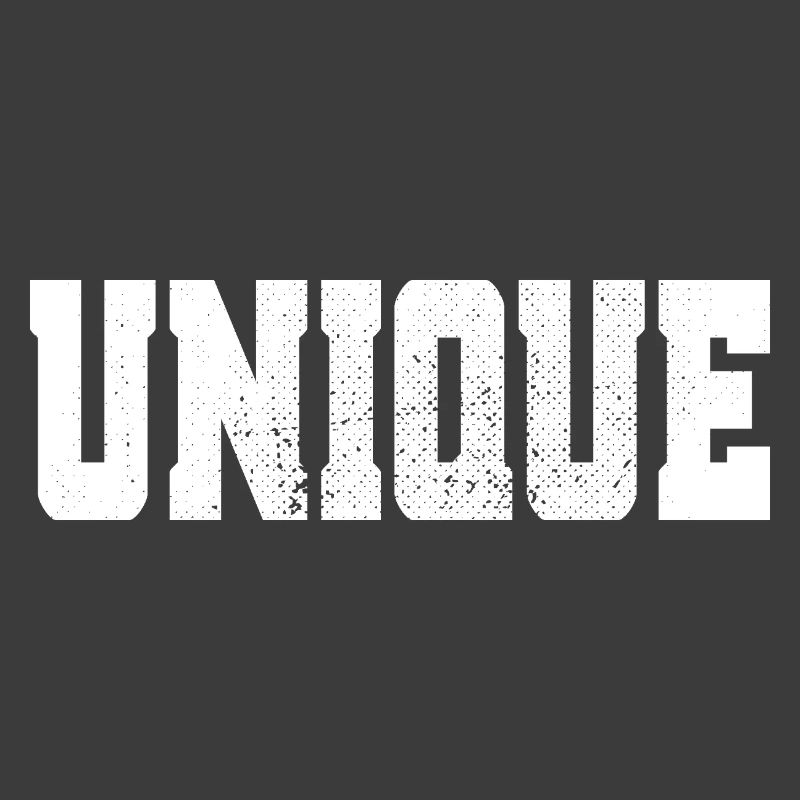 Unique Einzigartig Unikat Selbstwert Einzig Artig