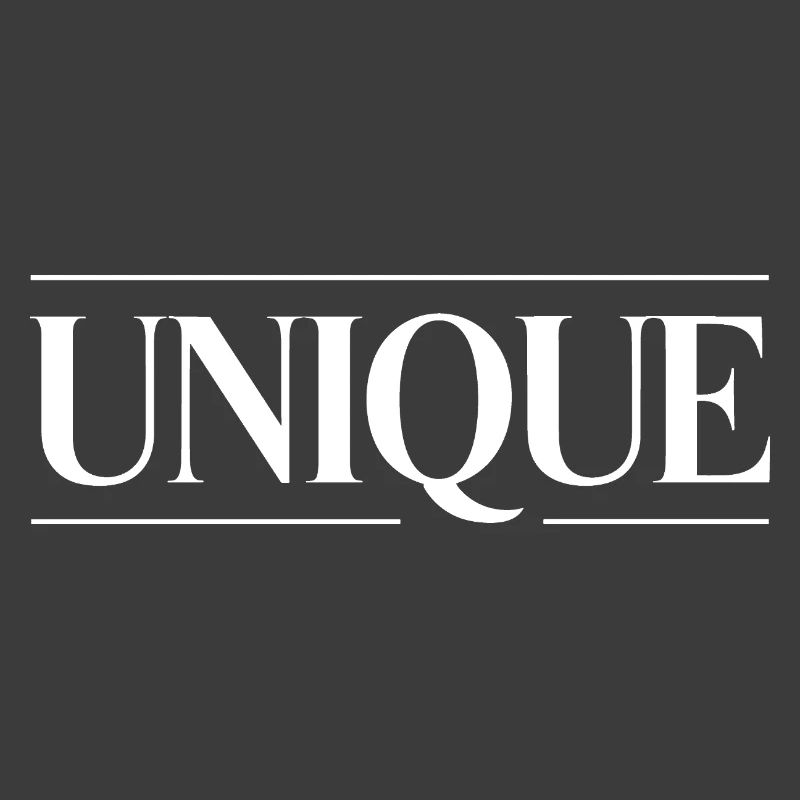 Unique Einzigartig Unikat Selbstwert Einzig Artig