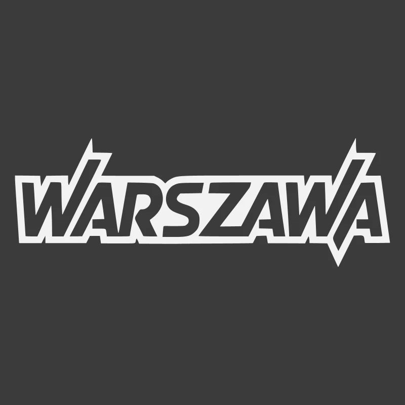 Lettres majusculées Varsovie - Varsovie