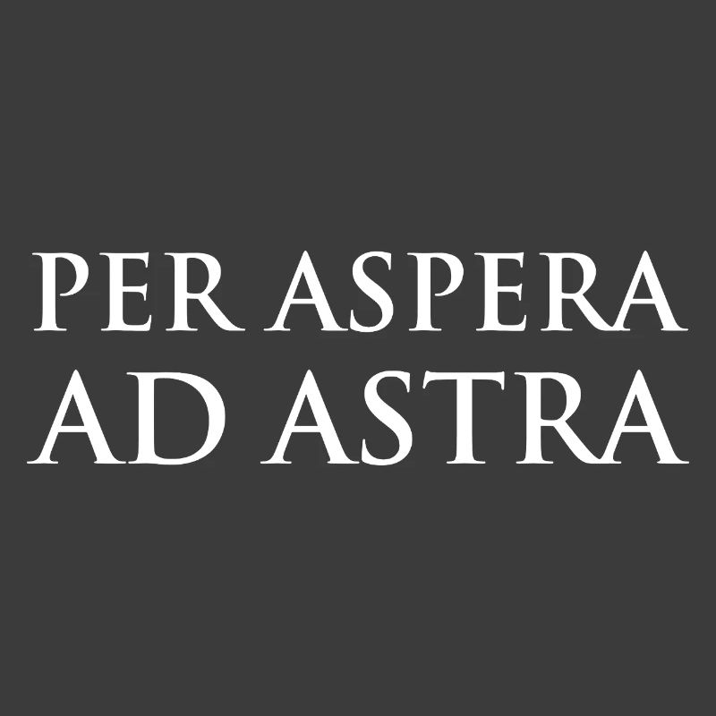Conception typographique selon Aspera Ad Astra