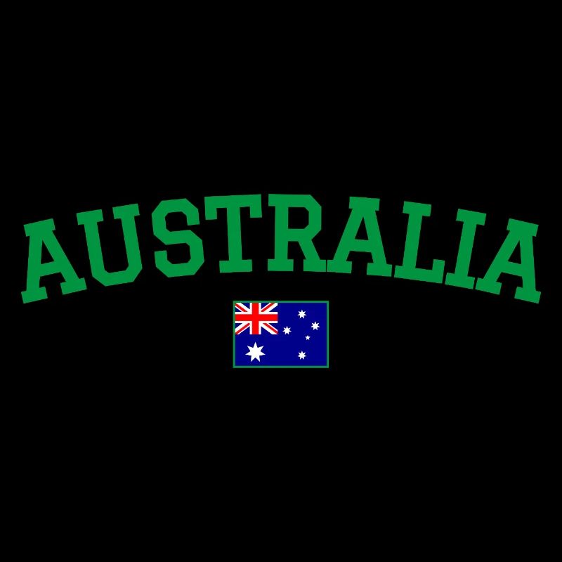 Australia Flag Design Green
