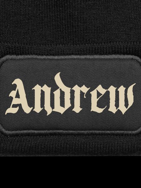 Andrew Gothic Name Print