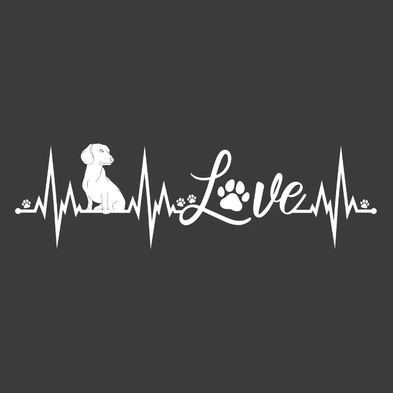 Teckel Heartbeat Teckel Cher Chien Teckel