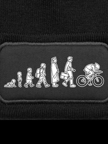 Evolution eines Radfahrers