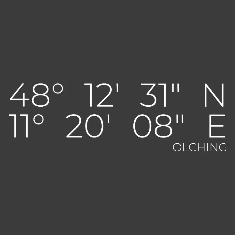Coordinates Olching Bavaria