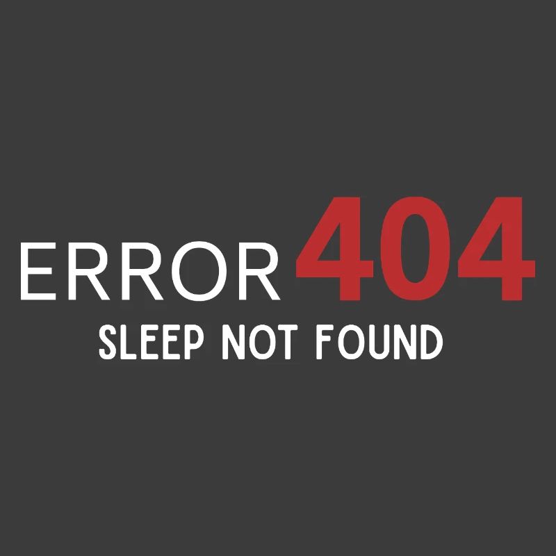 Error 404 Sleep Not Found – Pattern for Developers