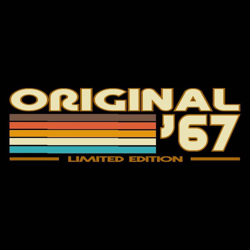 Original 67 rétro arc-en-ciel
