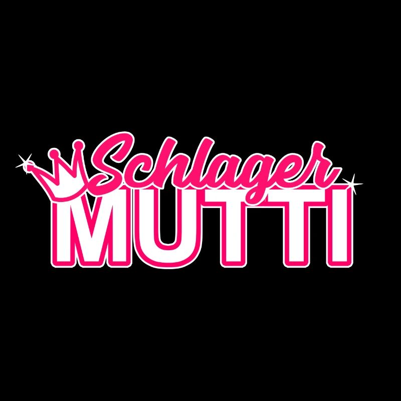 Schlager Mutti Pink Krone