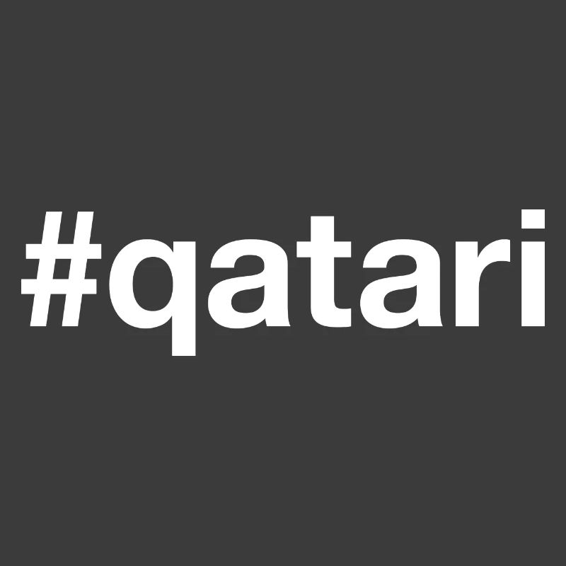 QATARI Qatar Hashtag