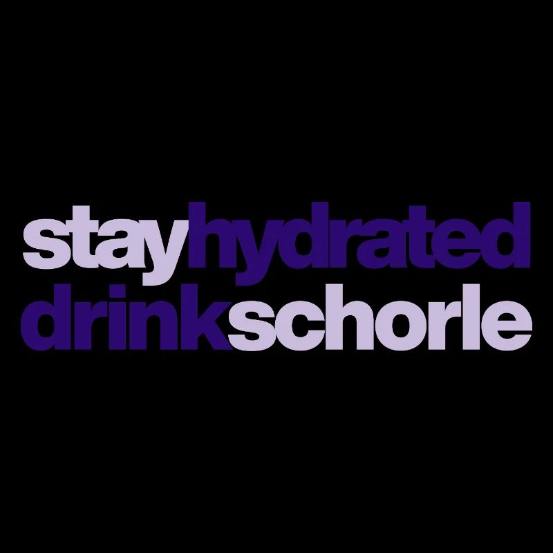 Stay hydrated - drink spritzer
