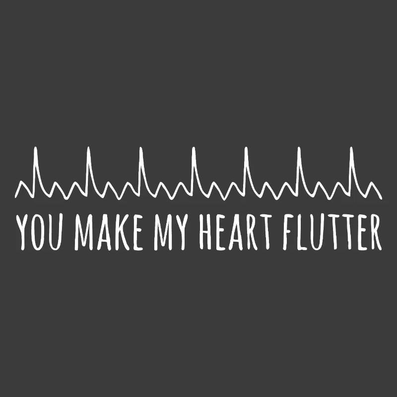 Heart Flutter Beat Tee