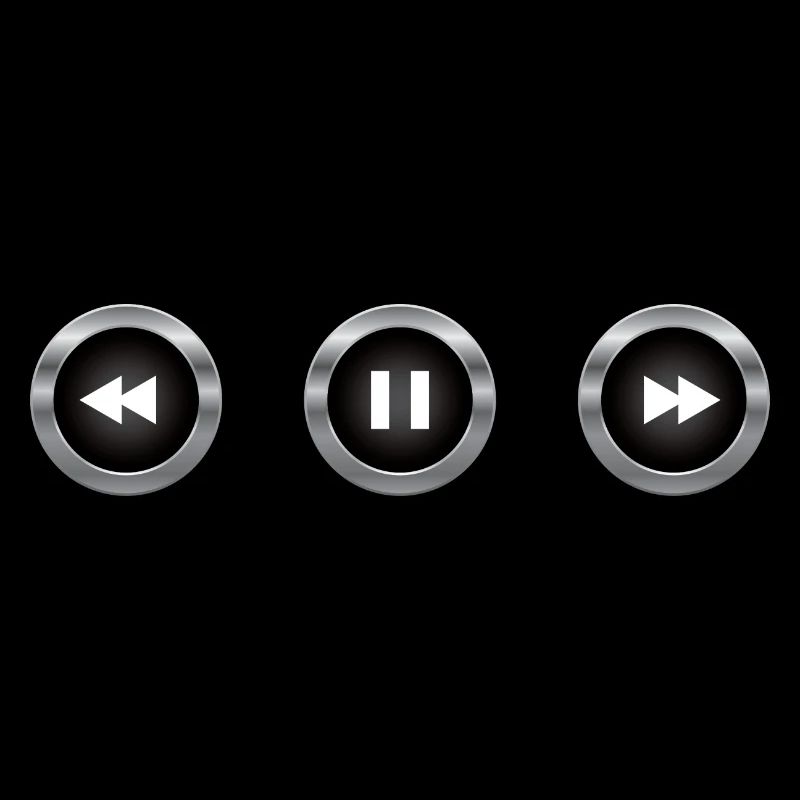 Audio control buttons