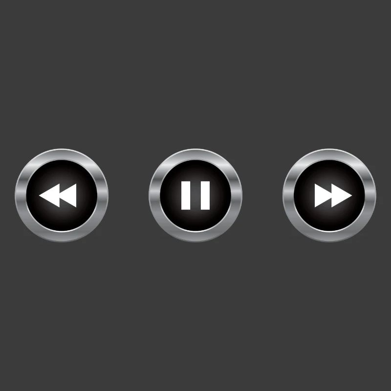 Audio control buttons