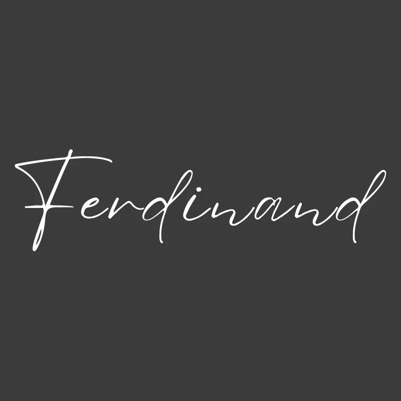 Ferdinand Name T-Shirt Geschenk Männer
