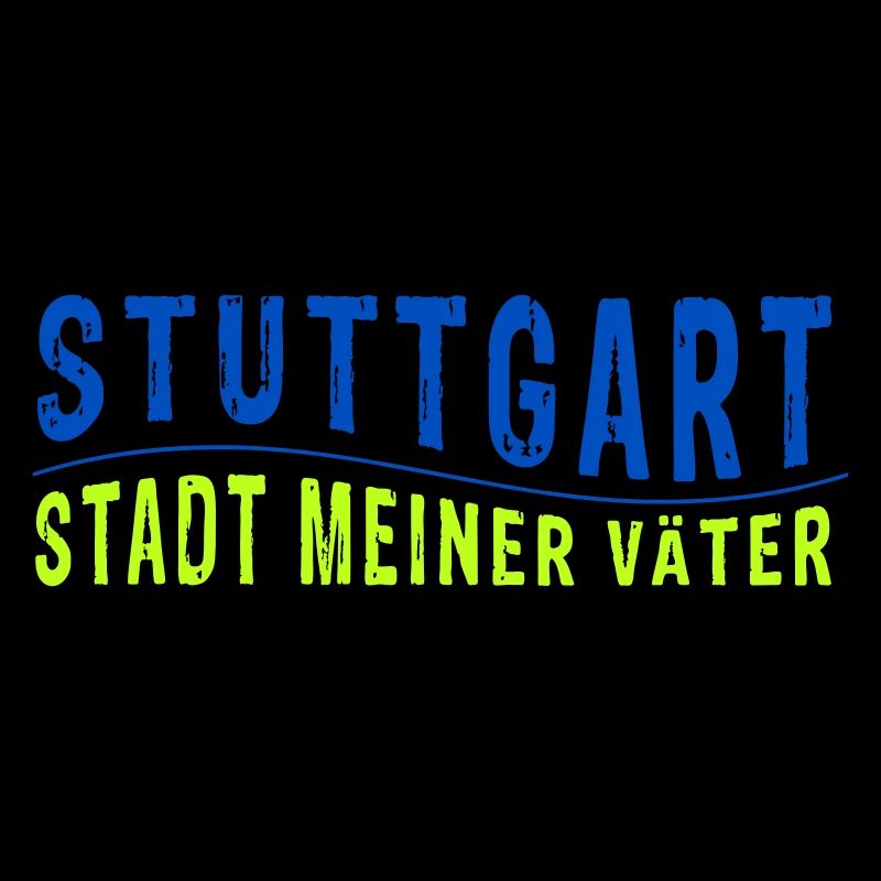 Stuttgart LA CITÉ DE MES PÈRES (illustration vectorielle)