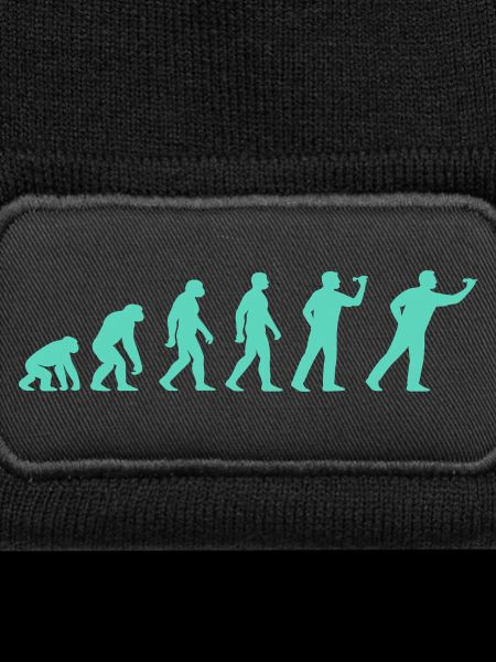 Fortschrittliche Evolutionssilhouette