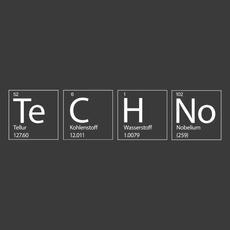 Techno Rave Chemistry Elements