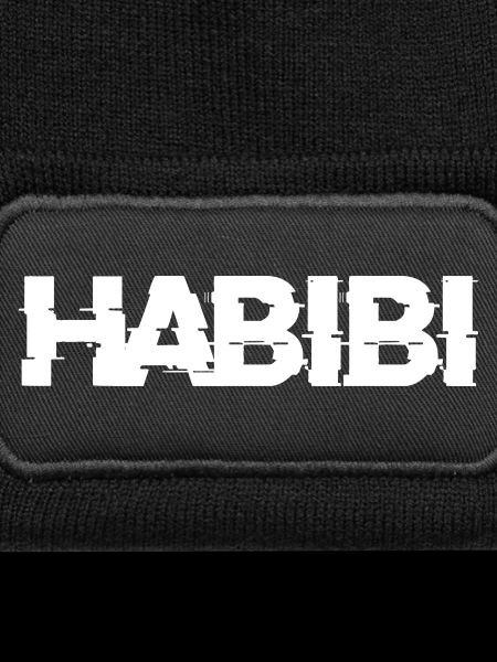 Habibi lettering
