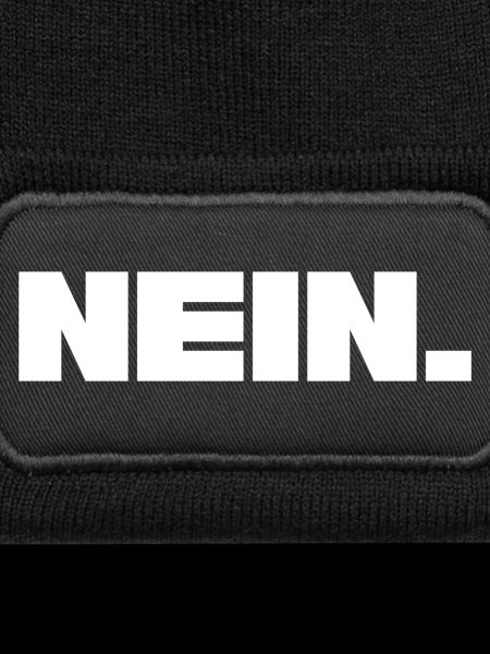 Nein.