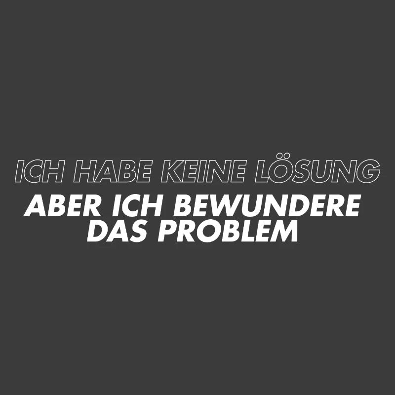 Ich bewundere das Problem 